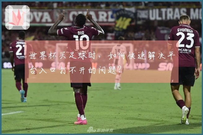 世界杯买足球时，如何快速解决平台入口打不开的问题？